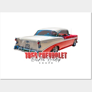 1956 Chevrolet BelAir Hardtop Coupe Posters and Art